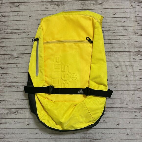 Adidas Yellow Black Backpack Clima365 - Picture 1 of 6